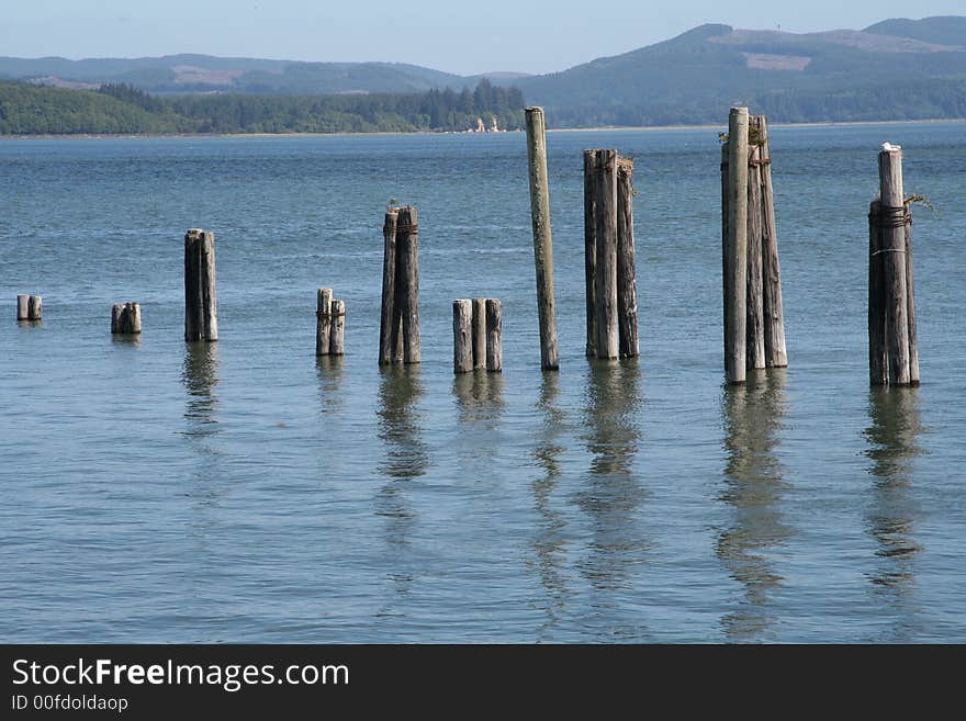 View from Tokeland Habor, Washington State, USA. View from Tokeland Habor, Washington State, USA