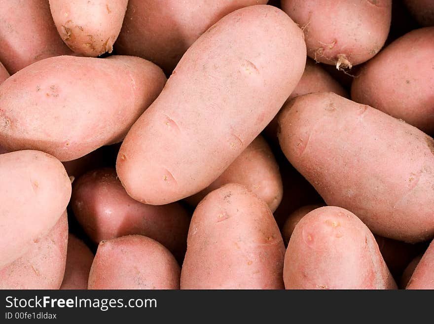 Pattern formed by a bunch of potatoes. Pattern formed by a bunch of potatoes