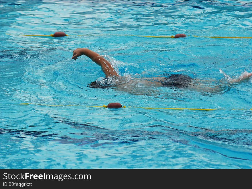 Swimming competition