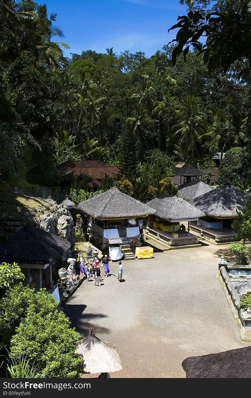 A Balinese Buddist Temple Hidden in the Rainforest