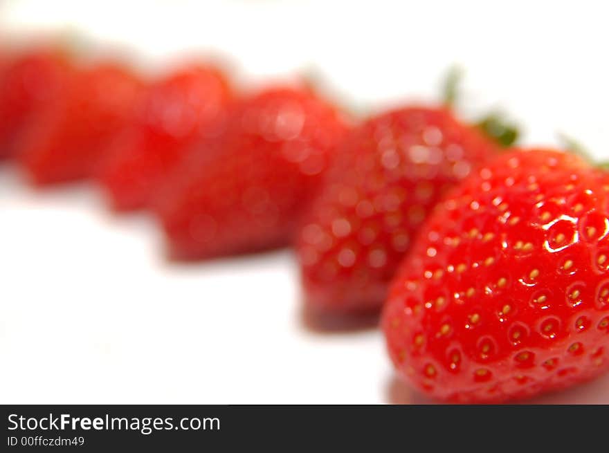 Group of strawberries