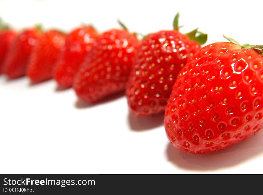 Group of strawberries