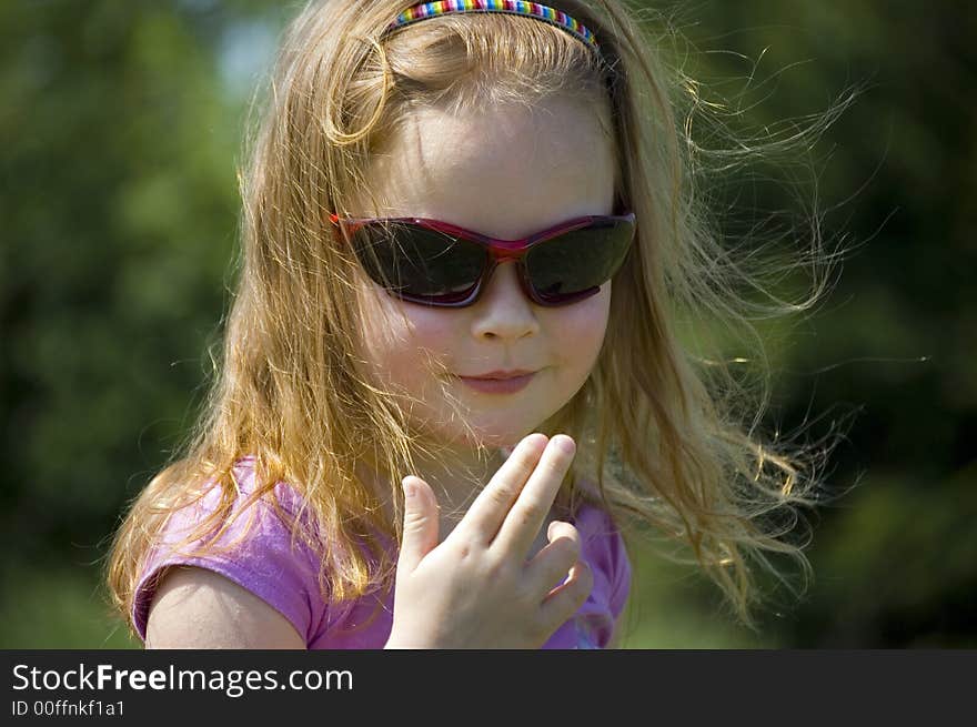 Young Girl - Looking like a model