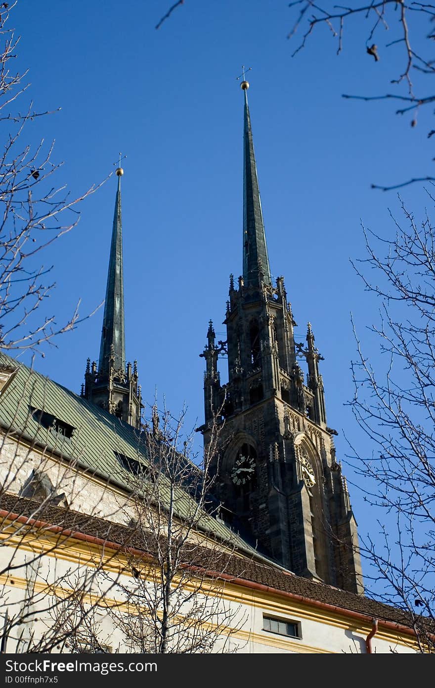 Church in Brno, Czech republic. Church in Brno, Czech republic