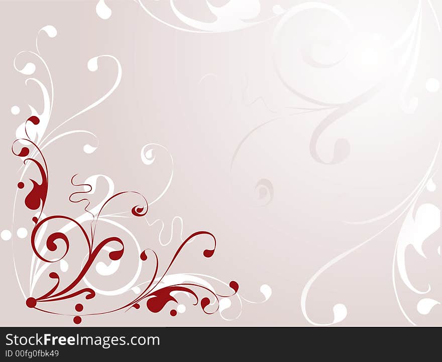 Floral background. Illustration can be used for different purposes