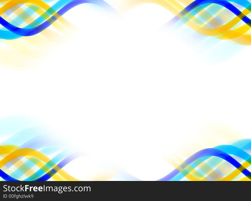 Abstract wave background with pattern