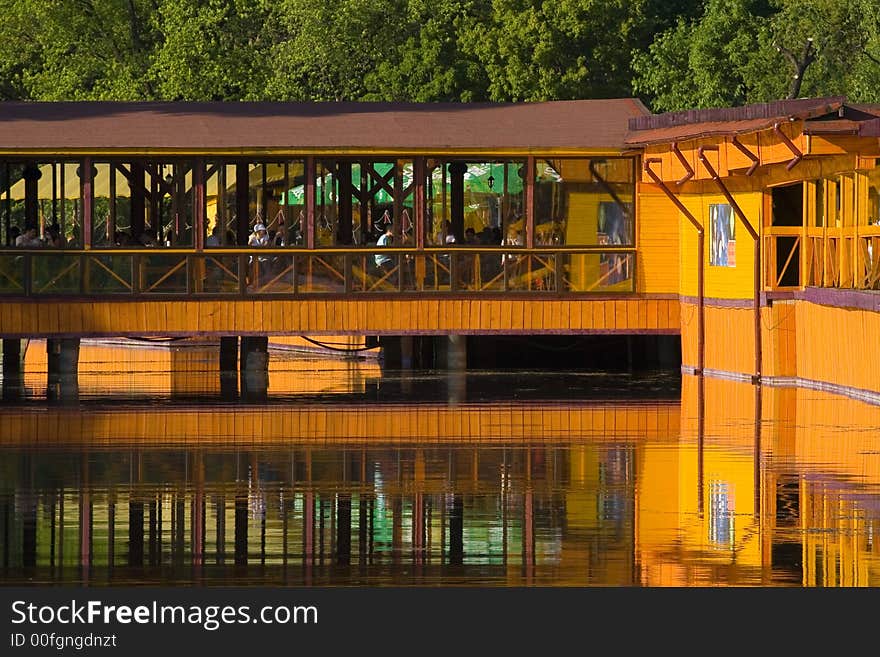 Orange reflection