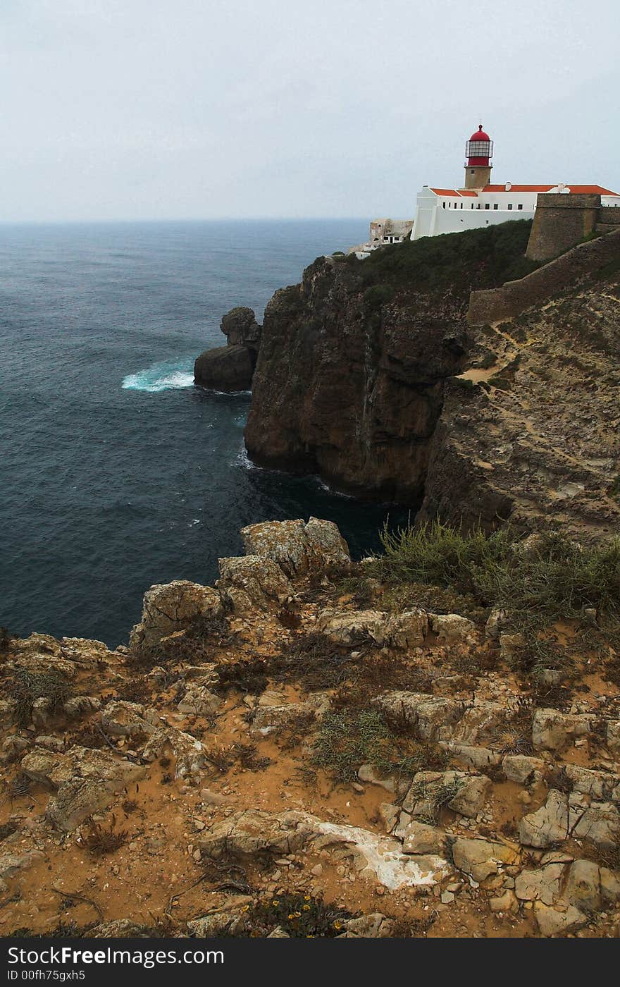 Lighthouse on a cape