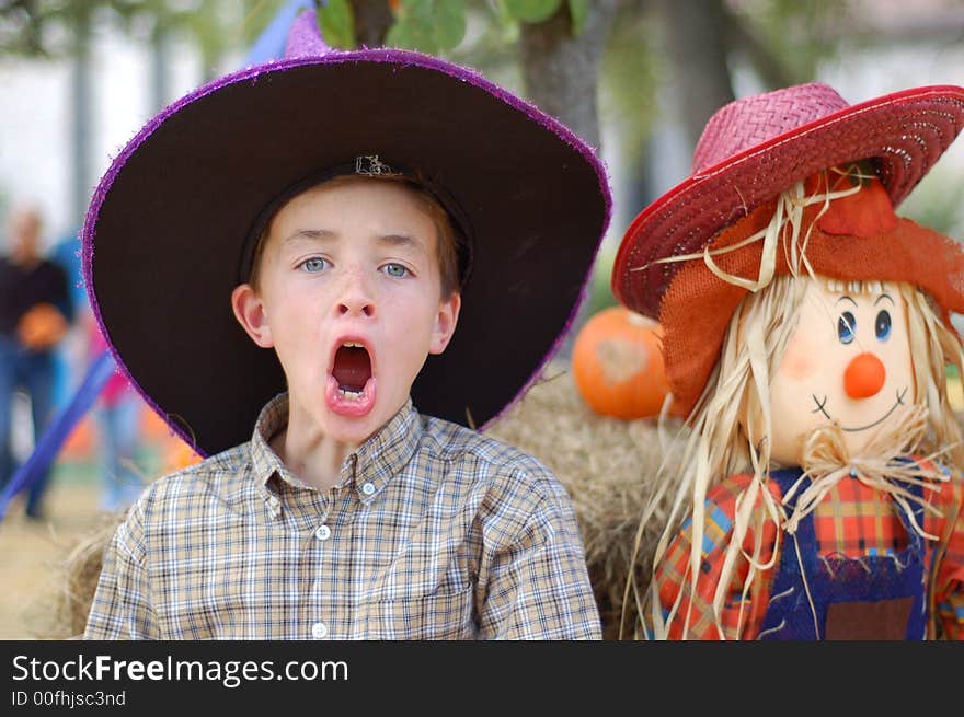 Boy in Autumn