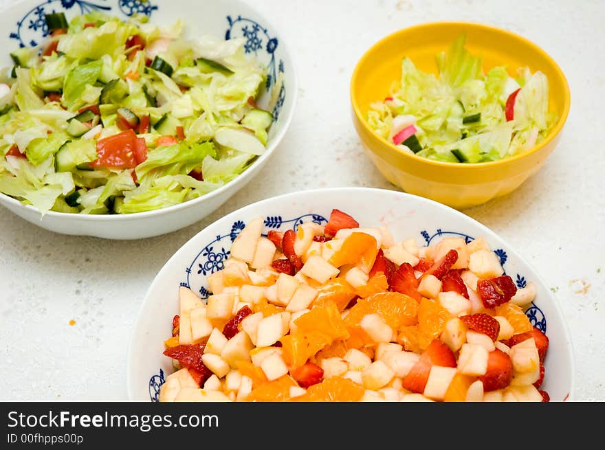 Healthy fruit salad