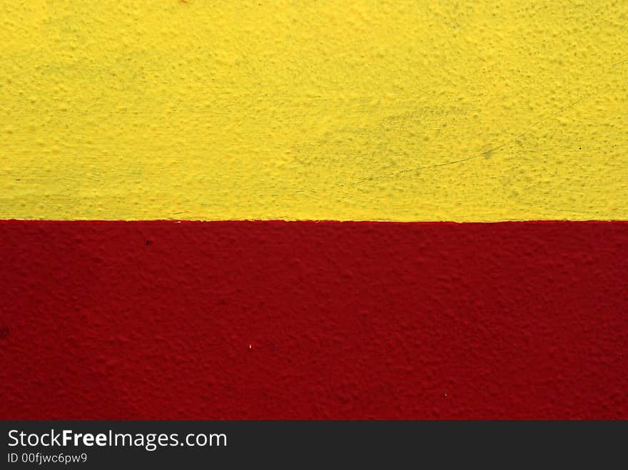 Yellow And Red Color Walls