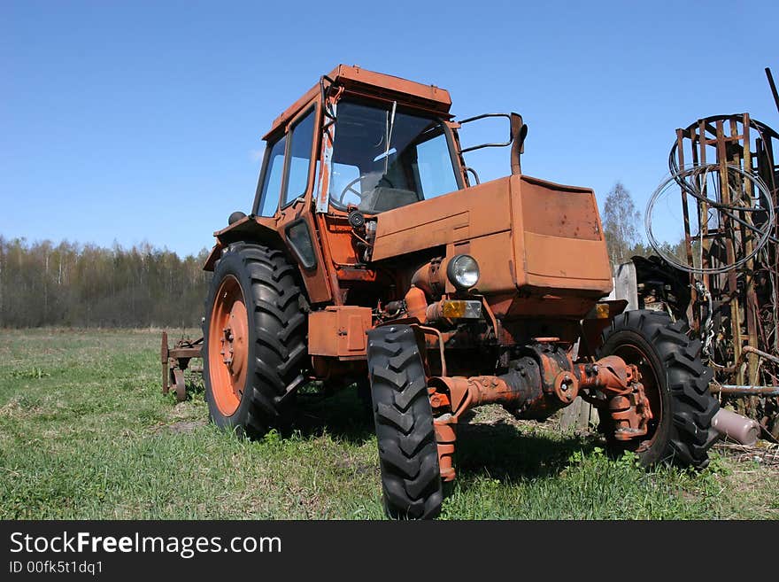 Wheeled tractor