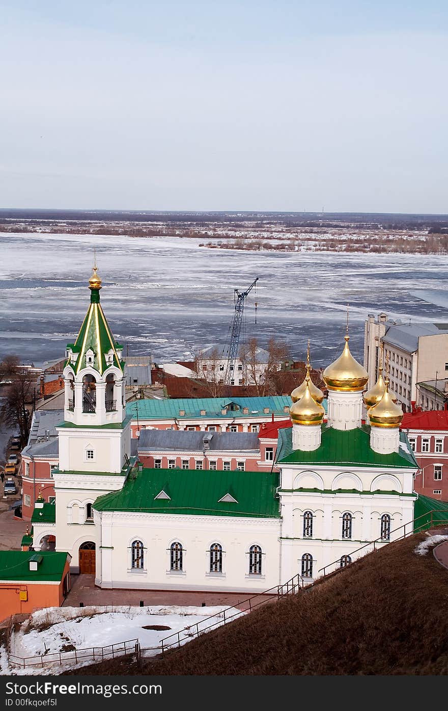 Golden cupola