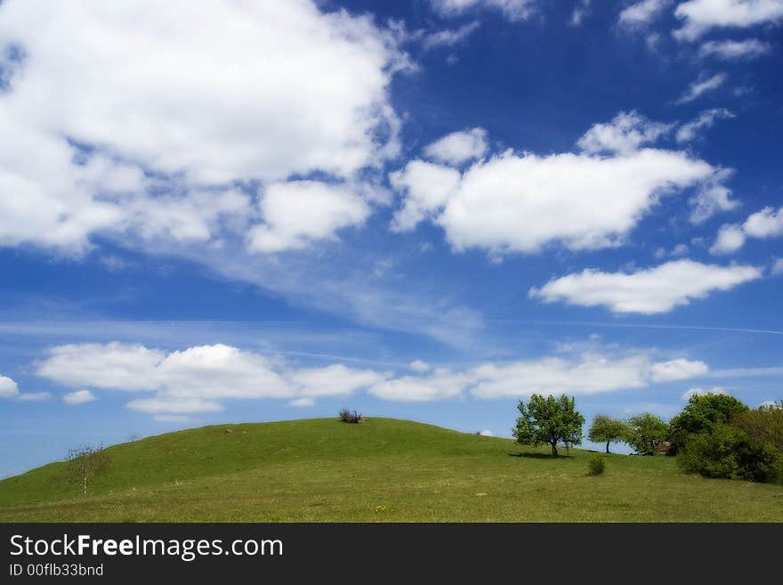 A beautiful landscape from romania. A beautiful landscape from romania