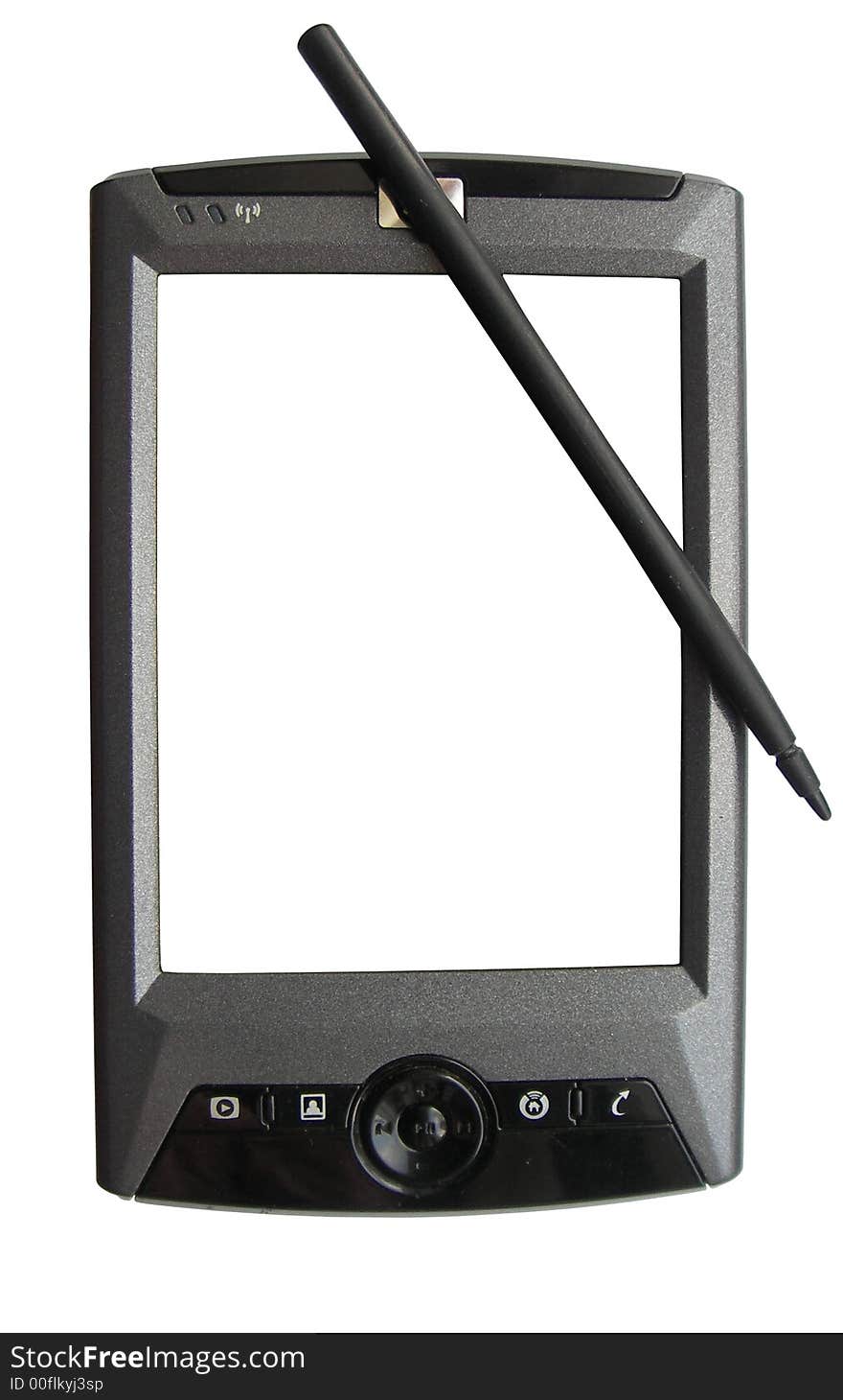 Isolated image of my pocket computer. Isolated image of my pocket computer