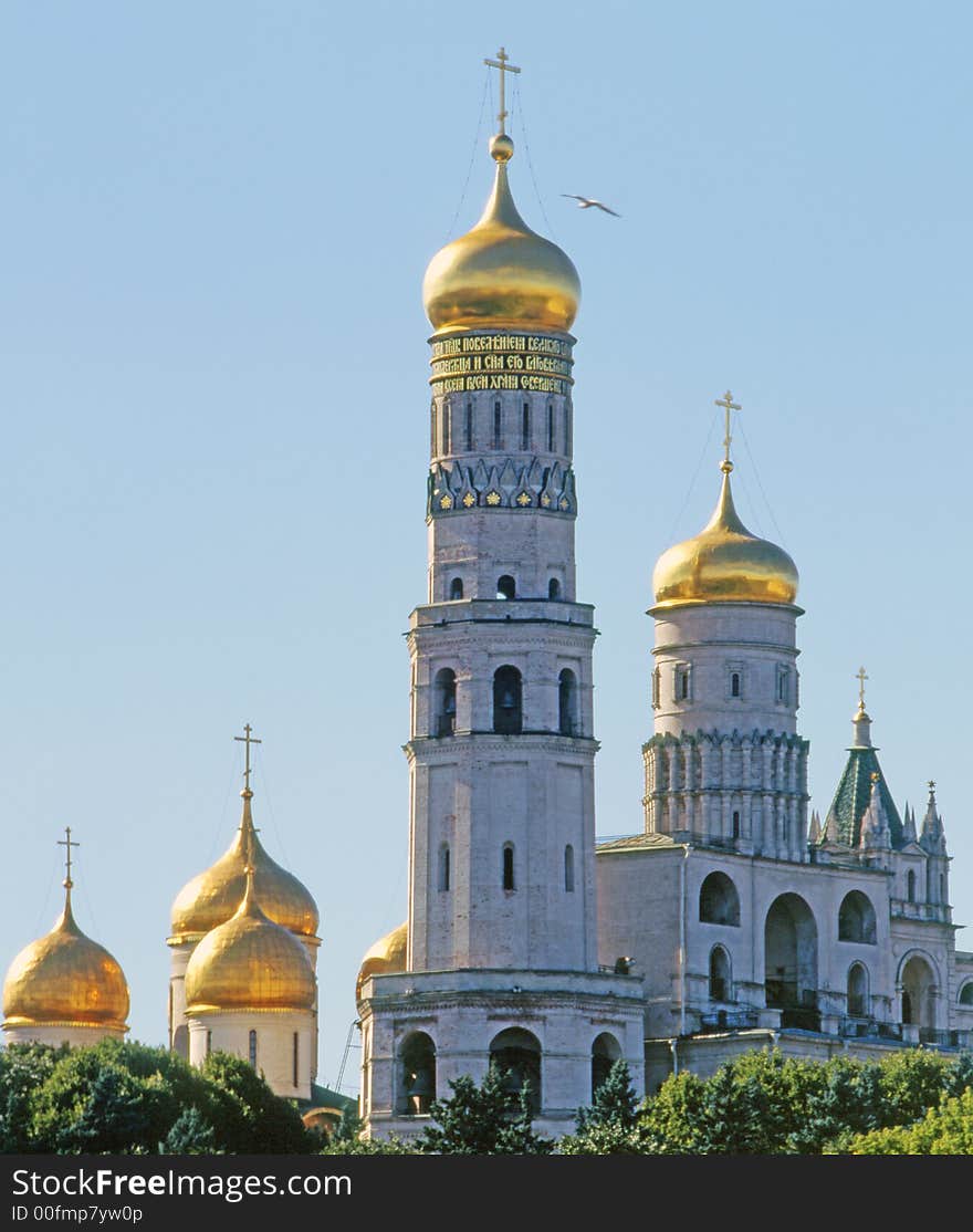 Ivan's belltower Great in territory of the Moscow Kremlin