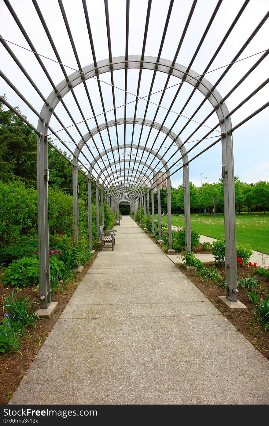 Spring flower Arch