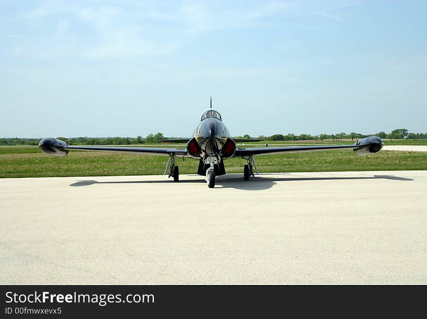 T33 Blue Angels Single in line jet. T33 Blue Angels Single in line jet