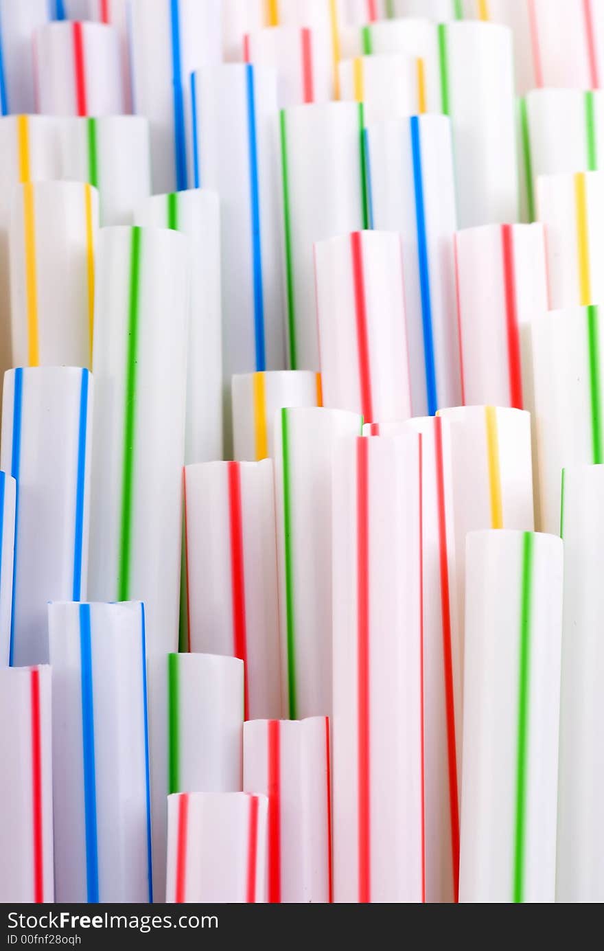 Background of straws with shallow dof. Background of straws with shallow dof