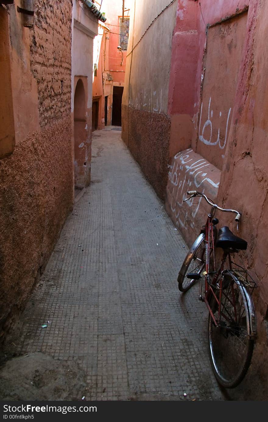 A ByciAlleyStreet, Marrakech