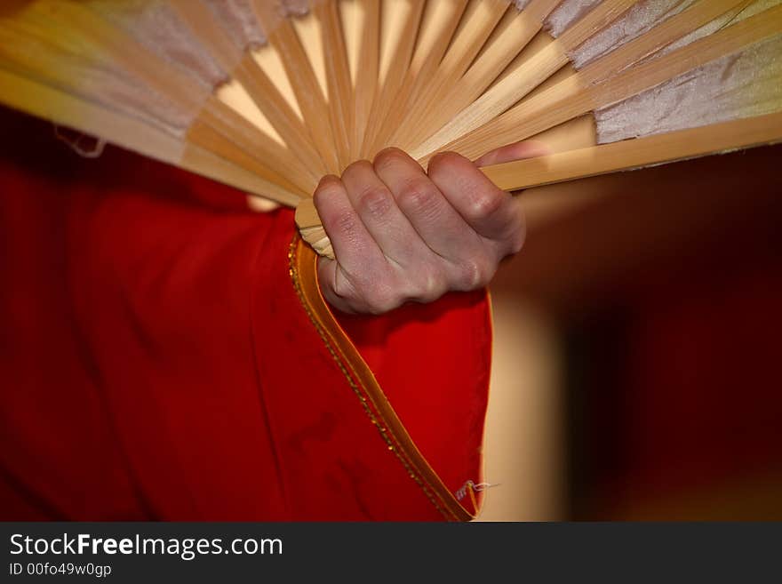 Chinese new year celebration, traditional costume and colors, 2007. Chinese new year celebration, traditional costume and colors, 2007