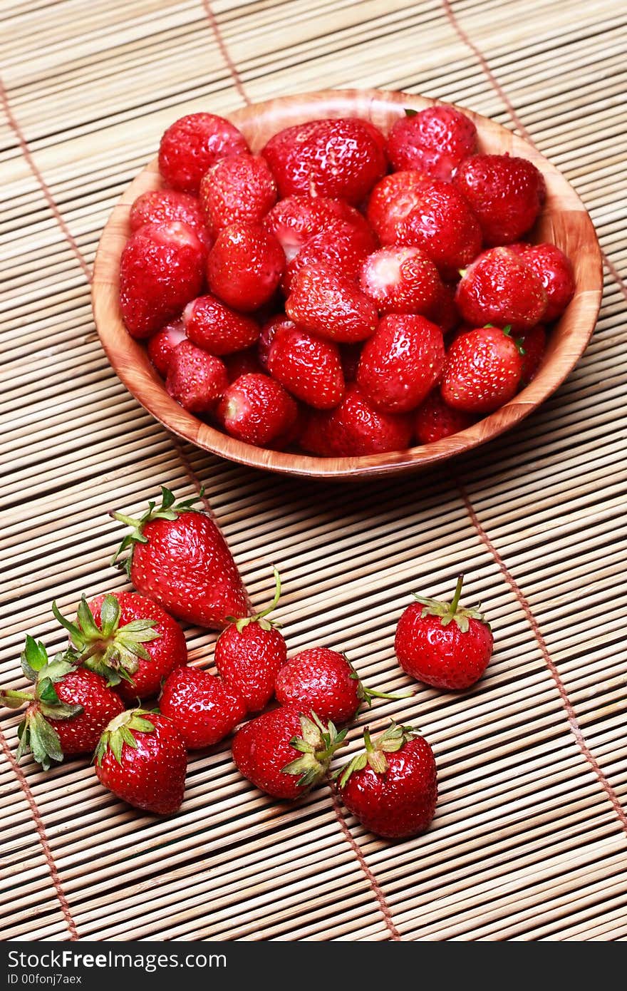 Fresh strawberries