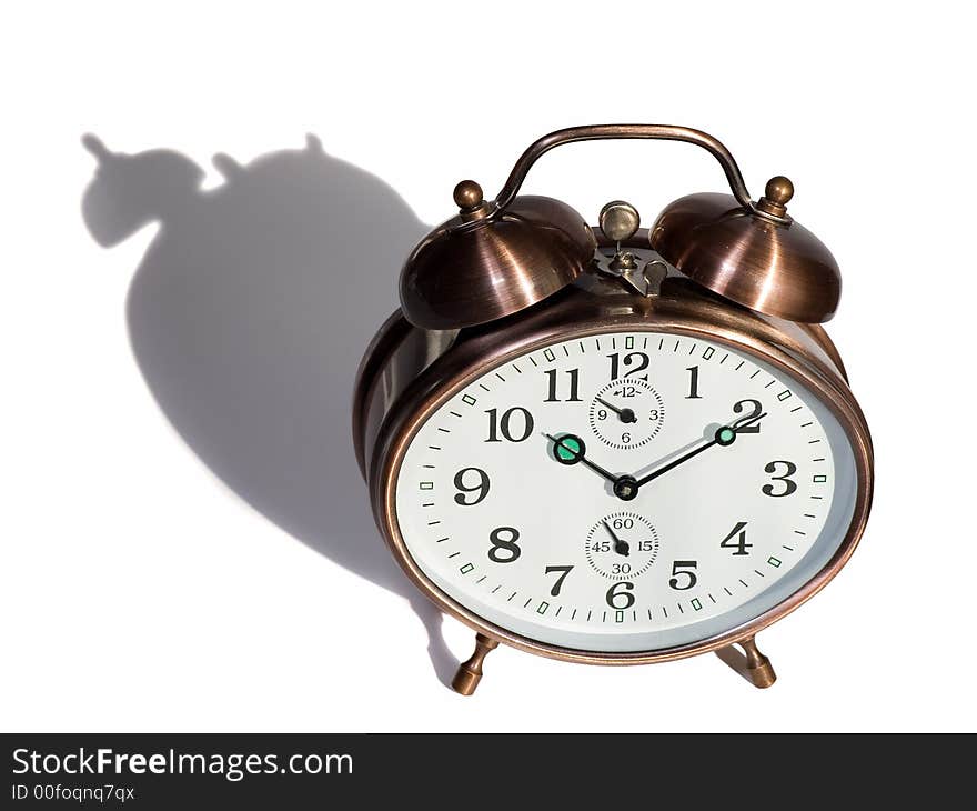 Bronze Vintage Alarm Clock