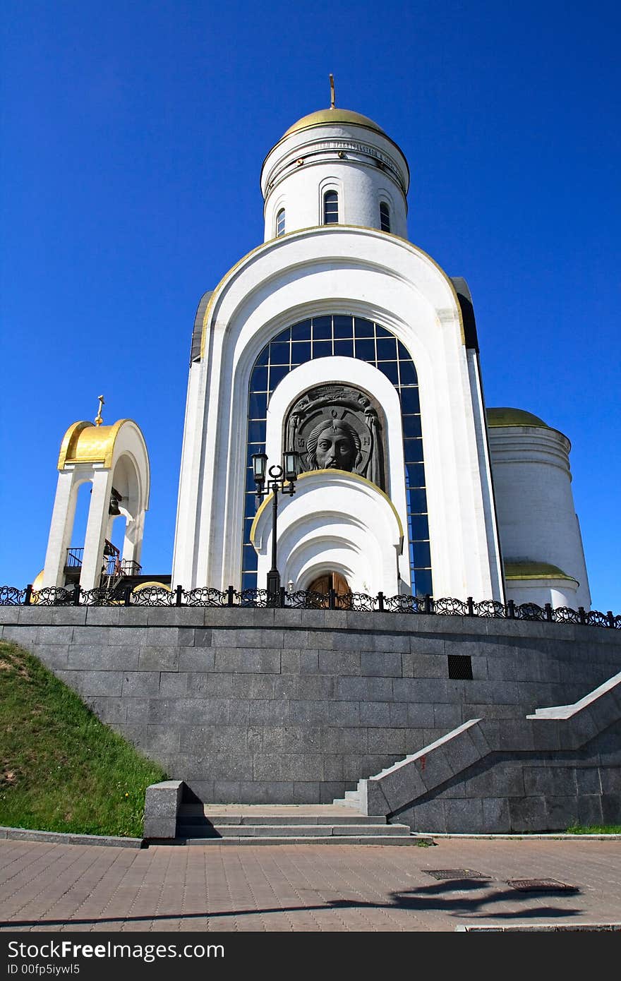 Church of saint George in Moscow, Russia. Church of saint George in Moscow, Russia