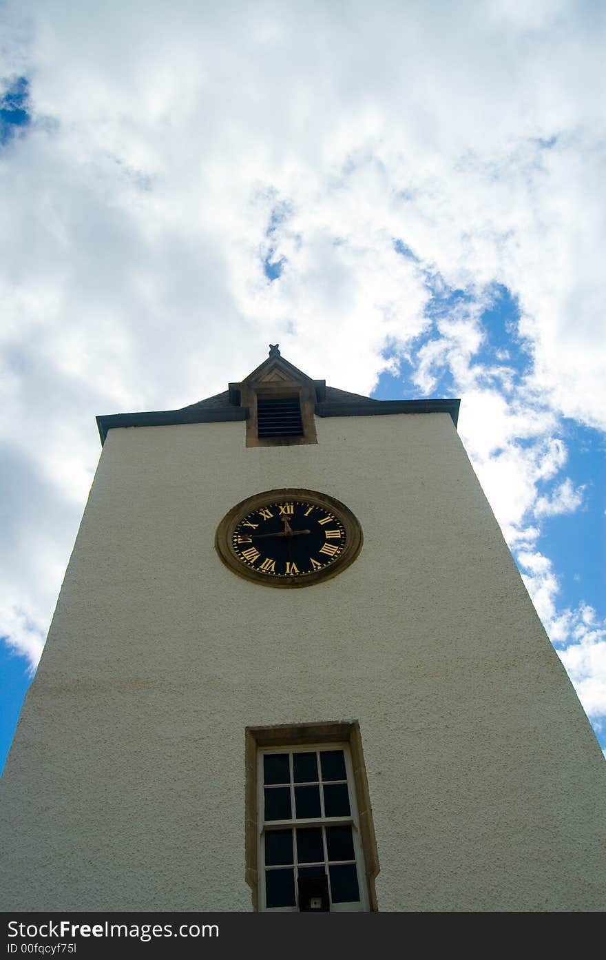 Clock Tower Of The Castle