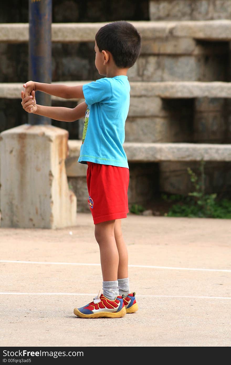 Exercising Sports Boy