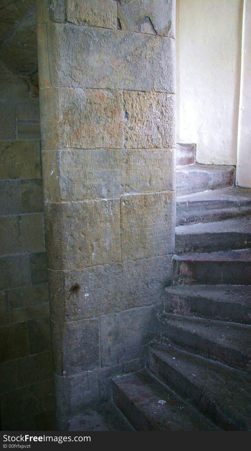 800 year old winding stairs, Edinburgh, Scotland. 800 year old winding stairs, Edinburgh, Scotland