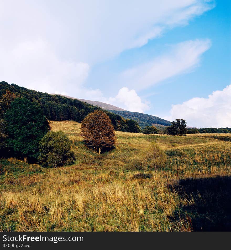 Bieszczady Landscape Takes in poland