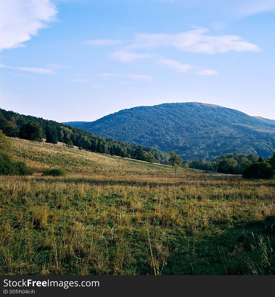 Bieszczady Landscape Takes in Poland