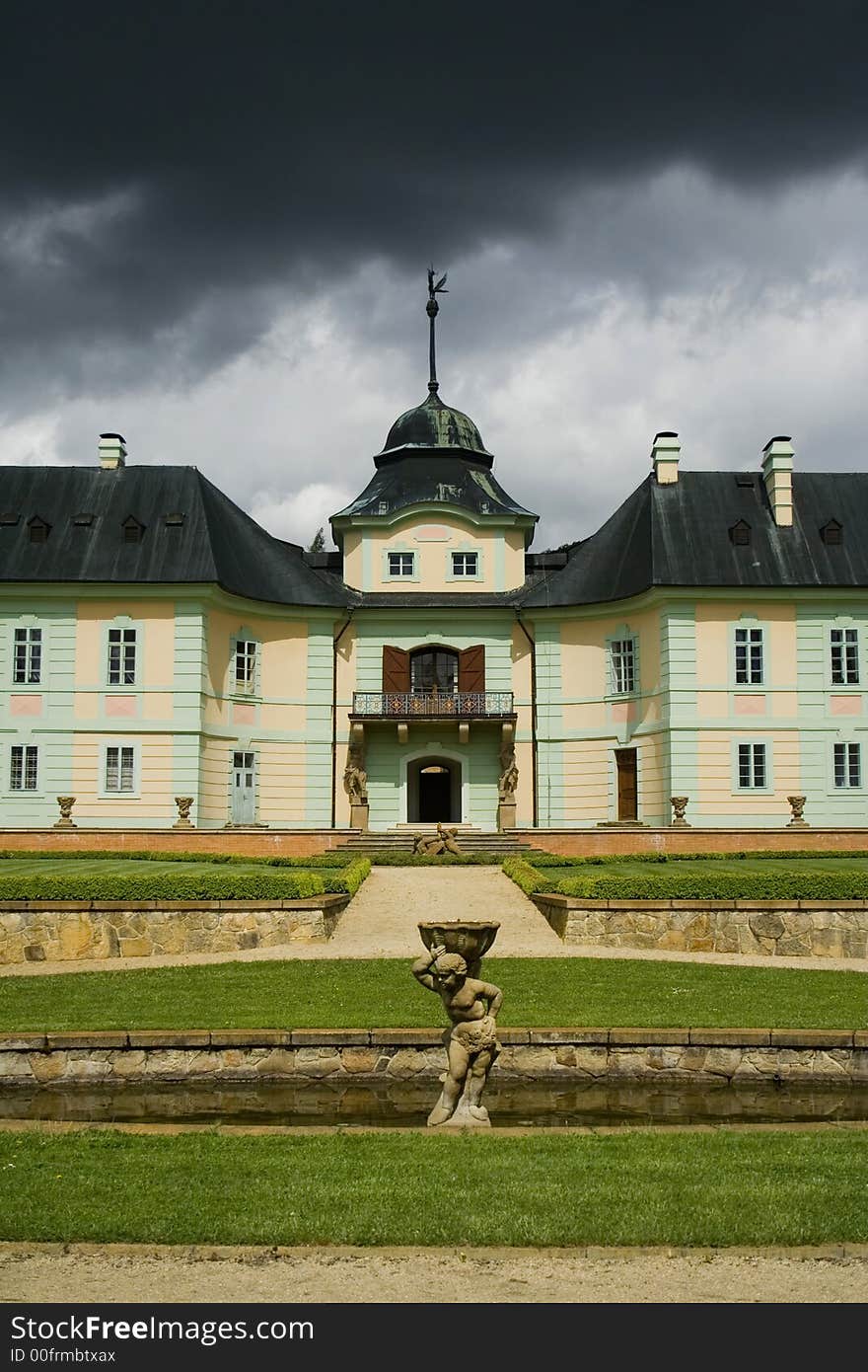 The Baroque Castle Manetin