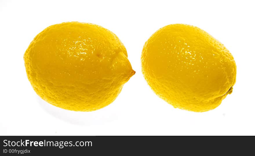 Lemon Isolated Object