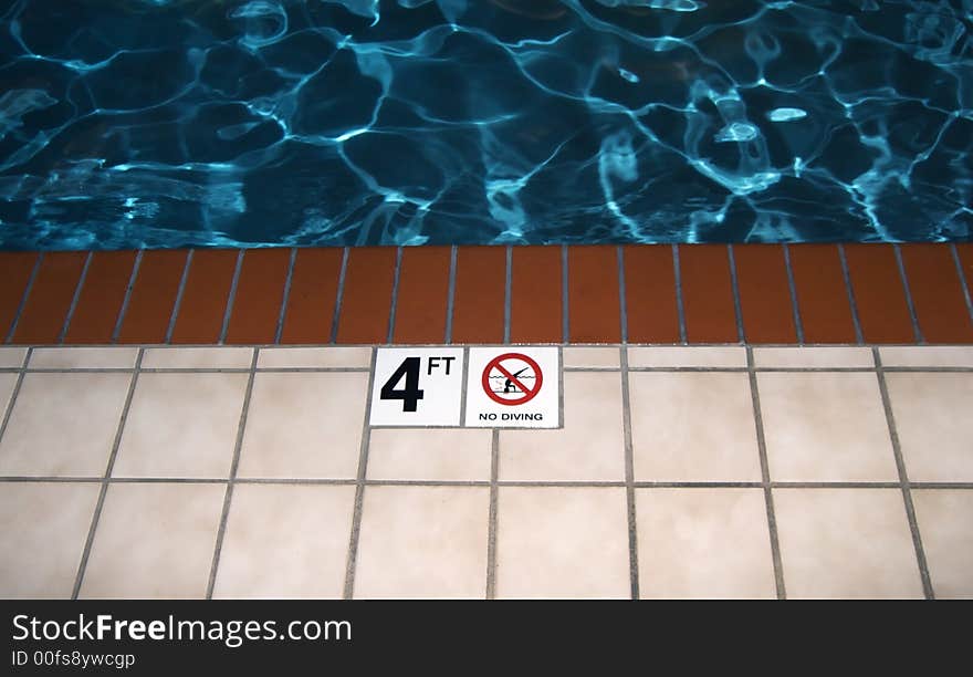 No Diving