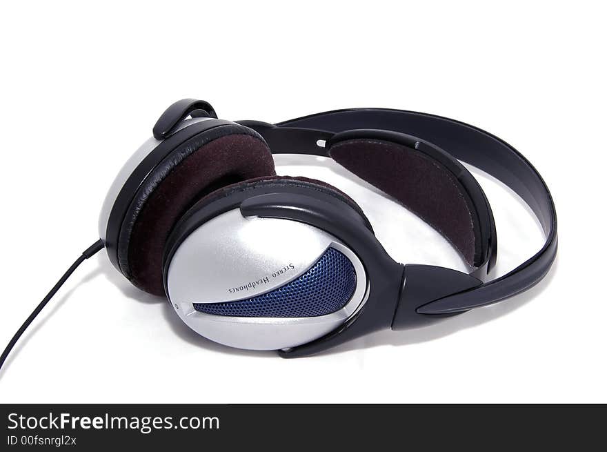 Stereo HeadPhones isolated on white