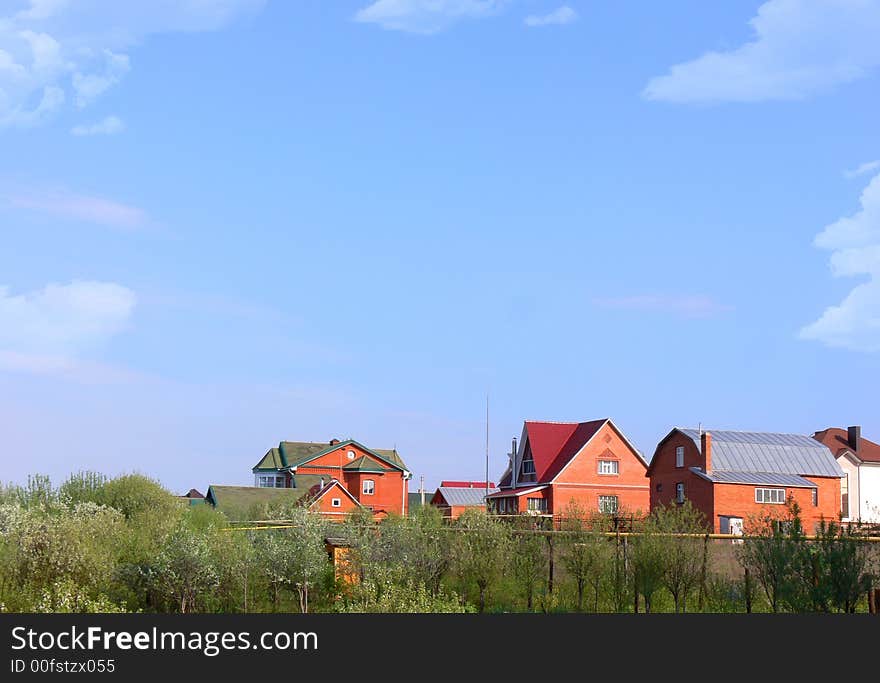 Some private houses in suburb