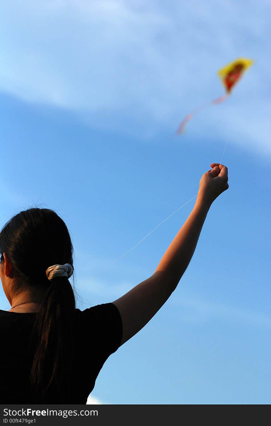 Kite flying