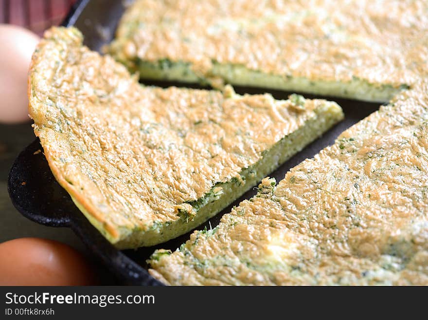 Casserole with delicious  ricotta  cheese and breadcrumbs. Casserole with delicious  ricotta  cheese and breadcrumbs