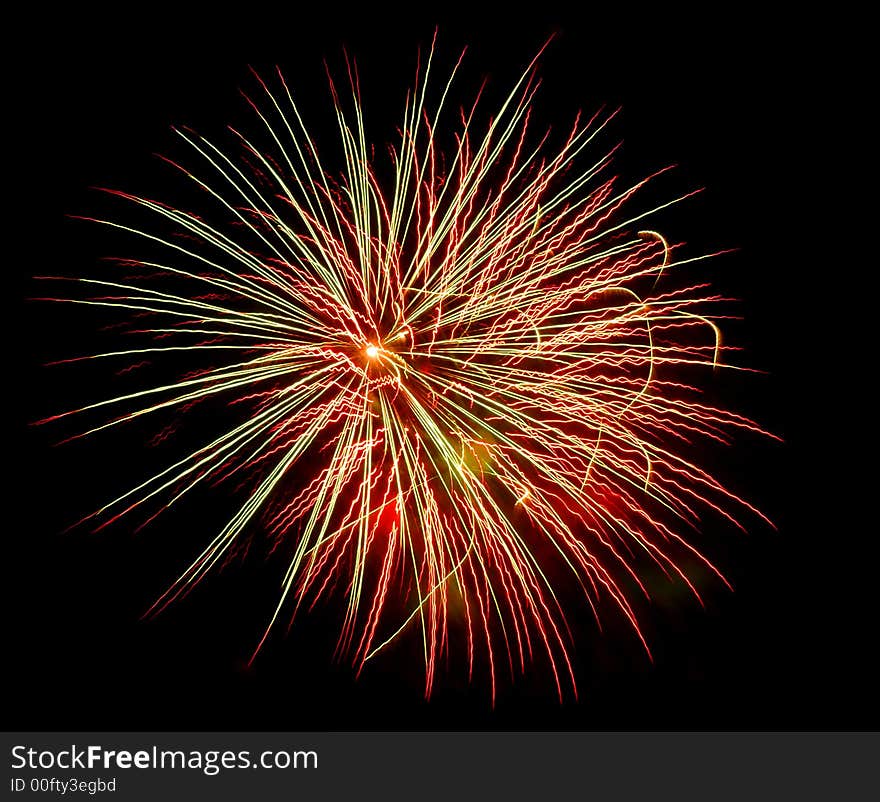 Firework background