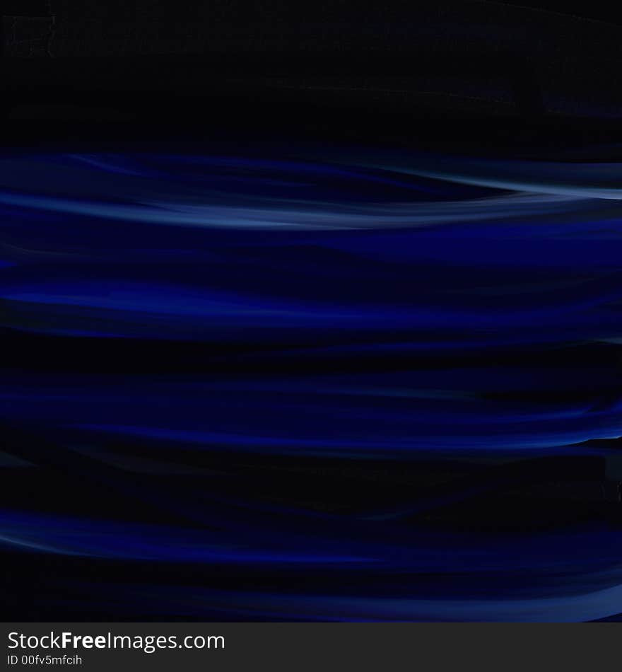 Painted effect abstract blue and black background. Painted effect abstract blue and black background