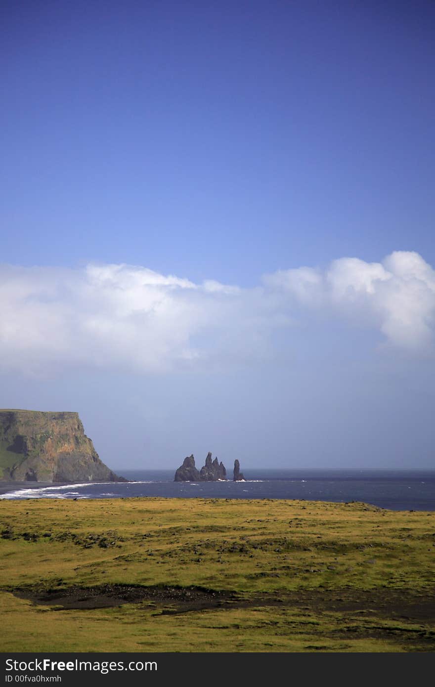 Volcanic Sea Stacks