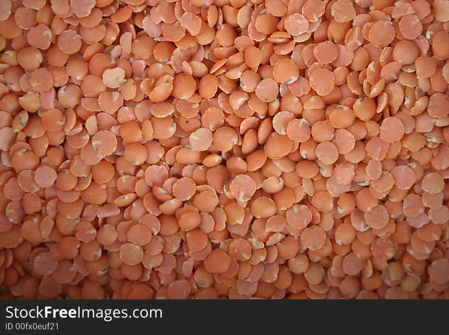 Red split lentils