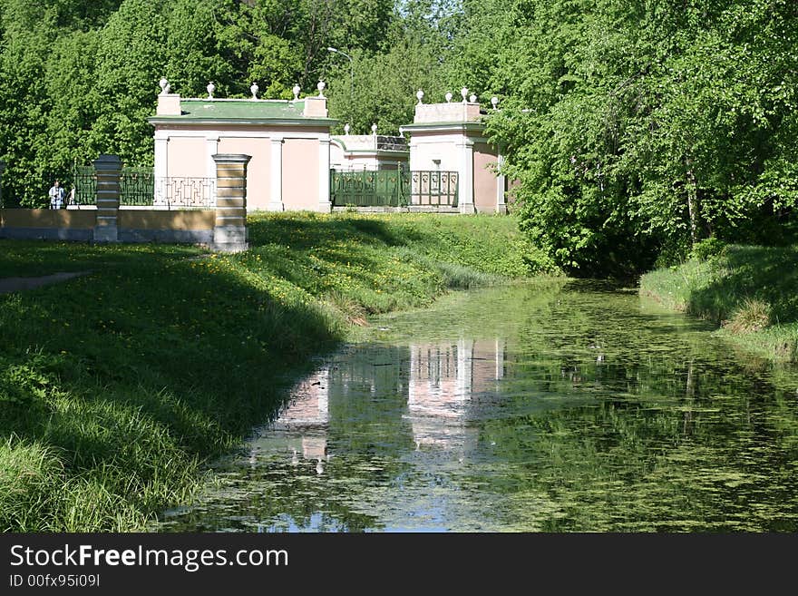 Moscow Kuskovo outdoor architect museum. Moscow Kuskovo outdoor architect museum