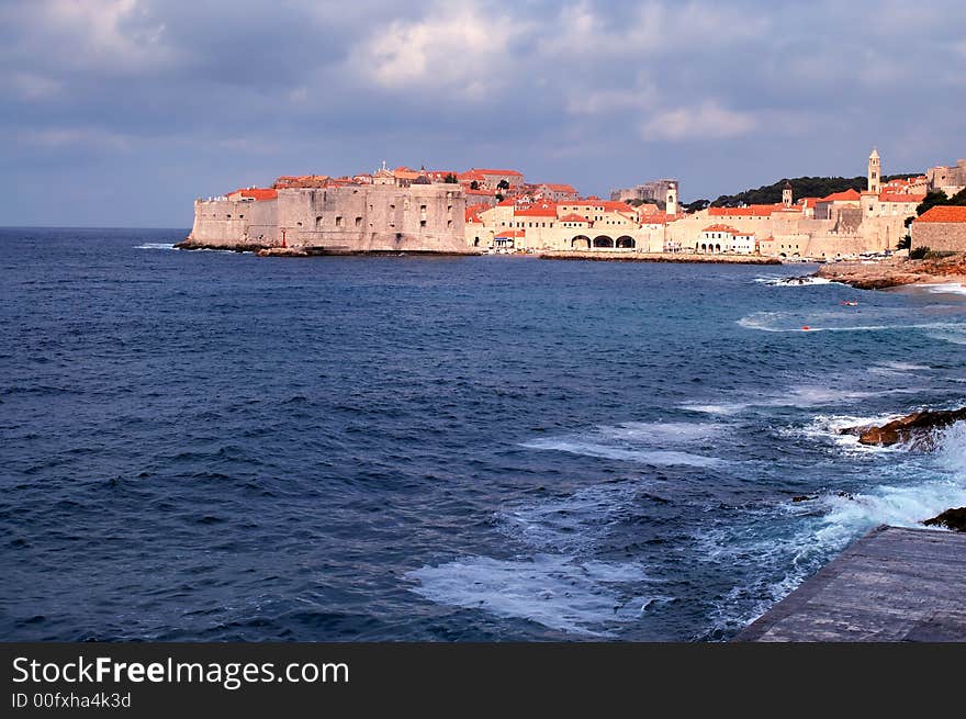 Dubrovnik cloudscape