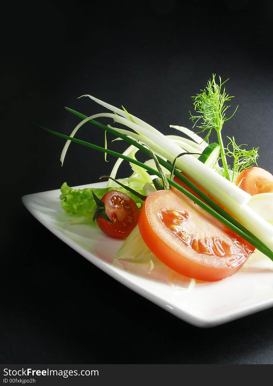 Salad of vegetables