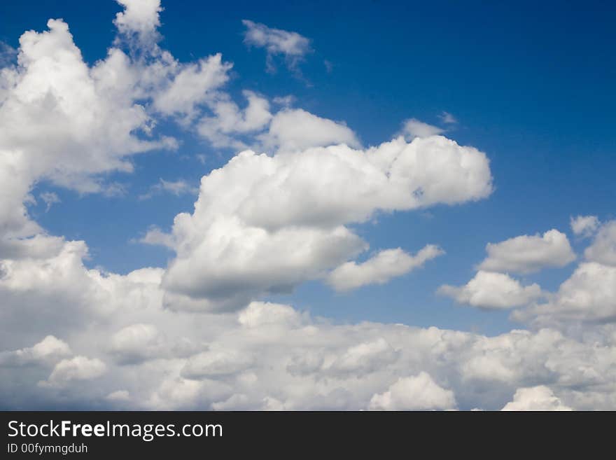 Cloudscape as a natural background