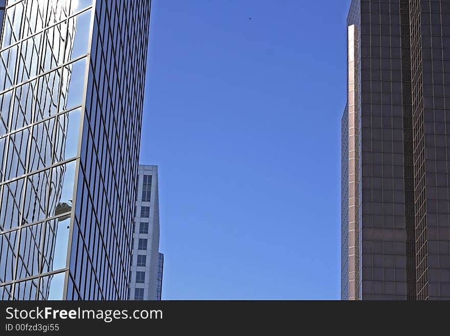 A growing urban area with emerging office complexes in the Seattle area