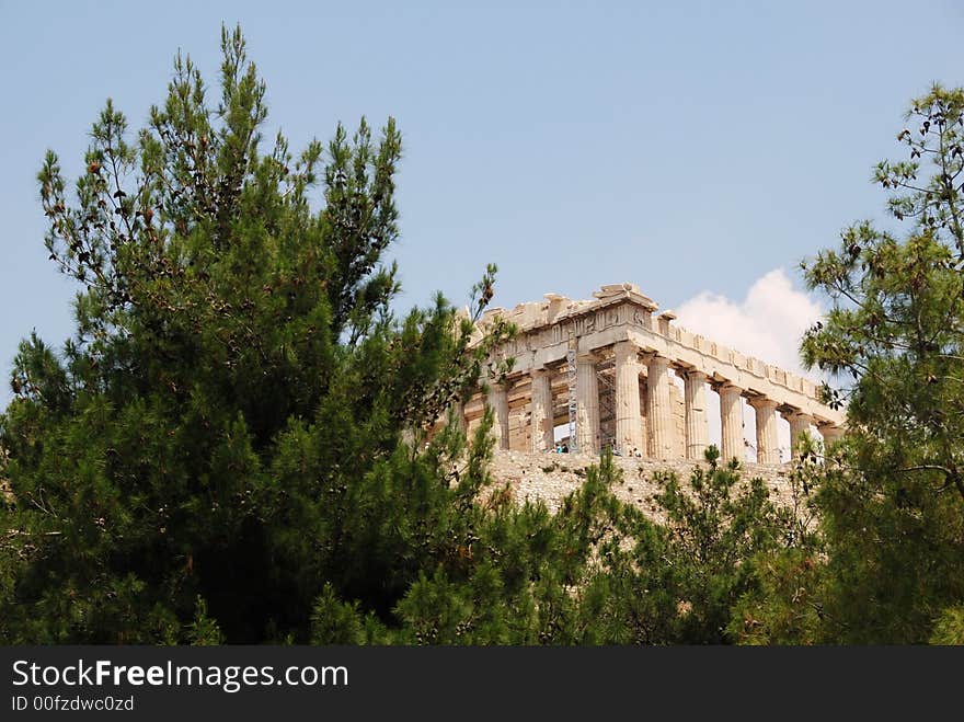 Acropolis In Athens